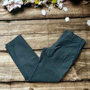 Brooks Brothers Red Fleece Men’s Flat Front Casual Pants Gray W32 x L30